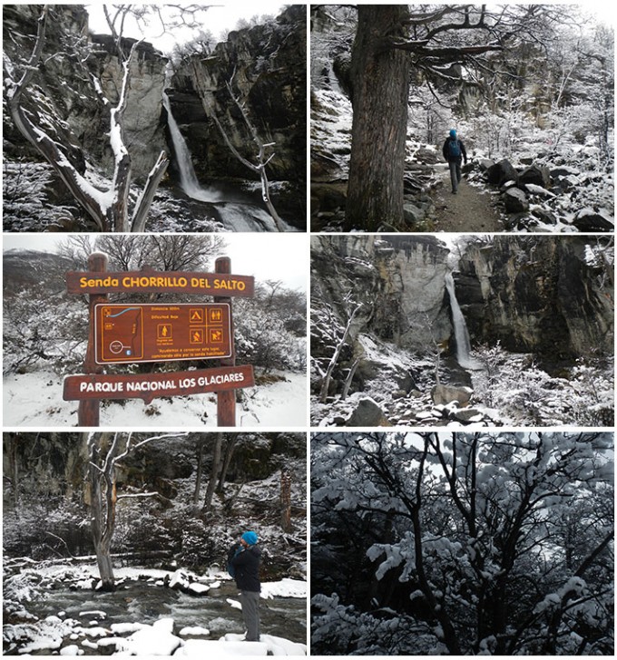 El Chalten walk to the waterfall